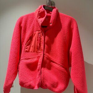 Free People Hit the Slopes Jacket in Hot Pink